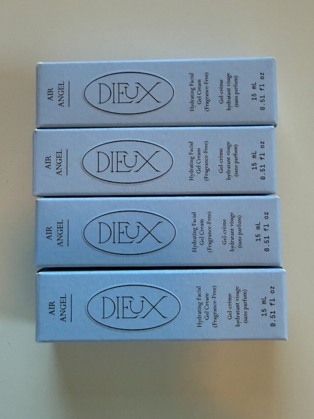 DIEUX Air Angel Facial Gel Cream - Mini's set of 4
